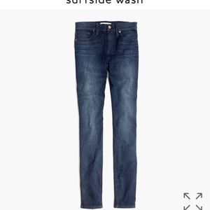 High rise skinny Madewell jean 27